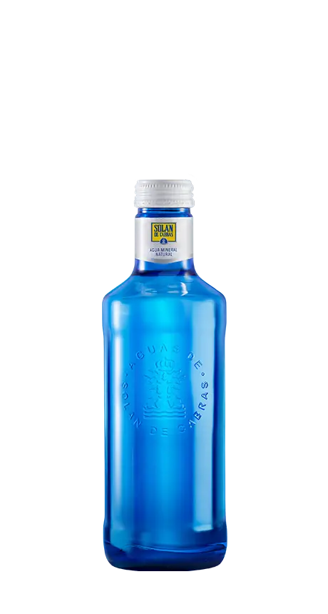 Agua Mineral Solán De Cabras Vaso 500ml*12 , Creado Por La Naturaleza